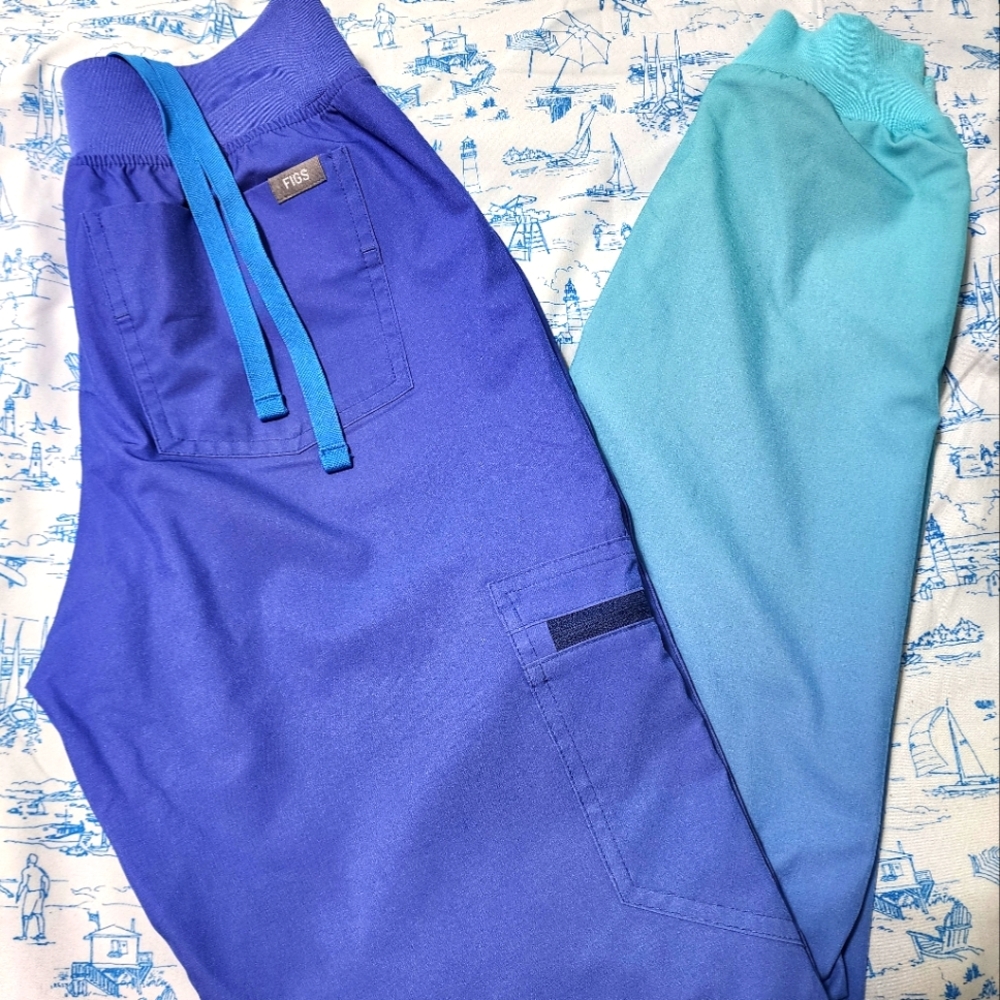 Rare!!! Figs Freex Ombre Scrub Pants XXS Tall